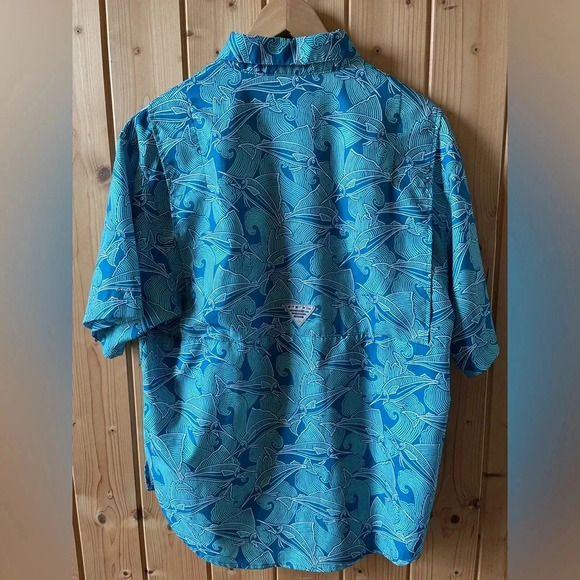 Columbia Super Tamiam S/S Shirt- Size S - Picture 9 of 11